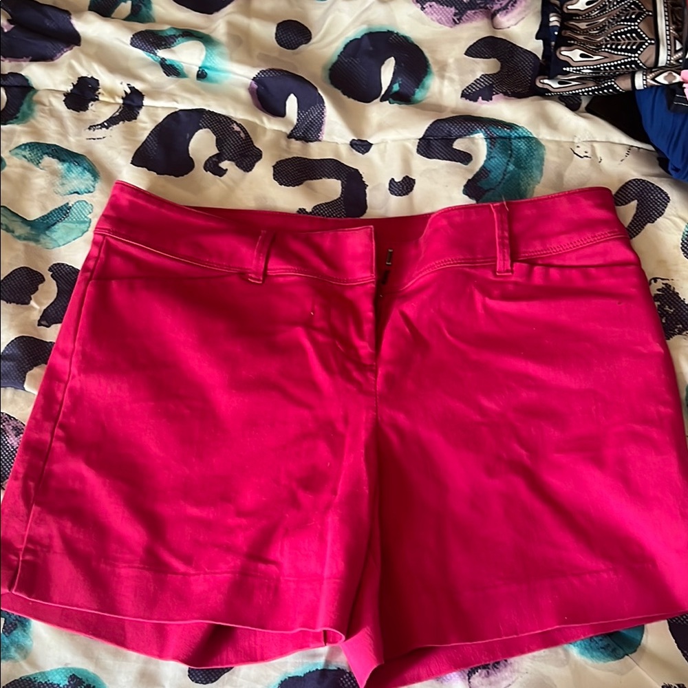 The Limited Pink Bermuda Shorts Tailored Style